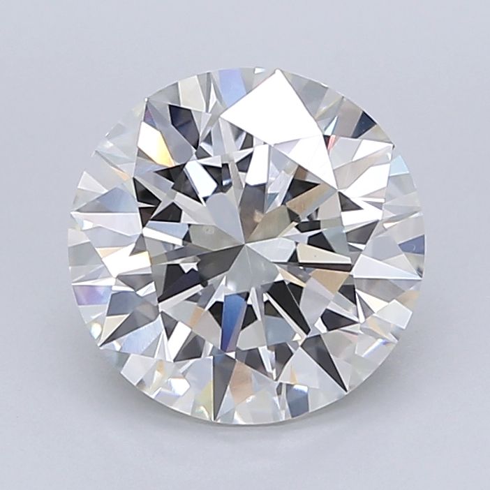 3.20 Carat F-VVS2 Round Lab Diamond