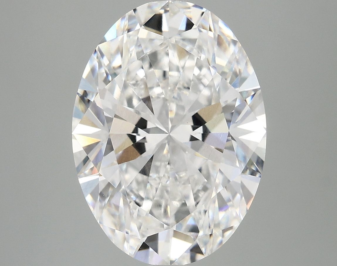 5.08 Carat E-VVS2 Oval Lab Diamond
