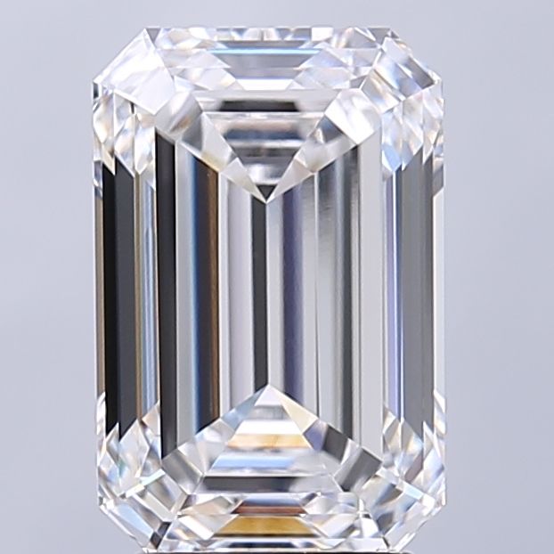 3.50 Carat D-VVS1 Emerald Lab Diamond