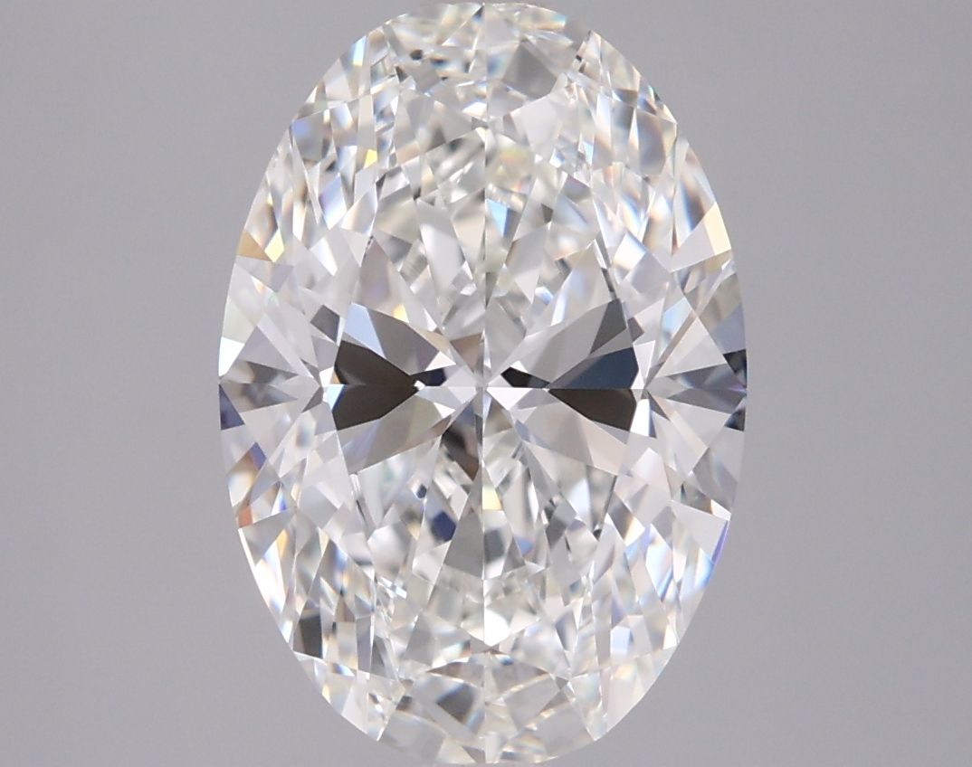3.06 Carat F-VVS1 Oval Lab Diamond