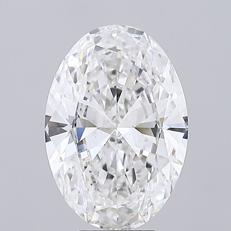 5.72 Carat F-VS1 Oval Lab Diamond