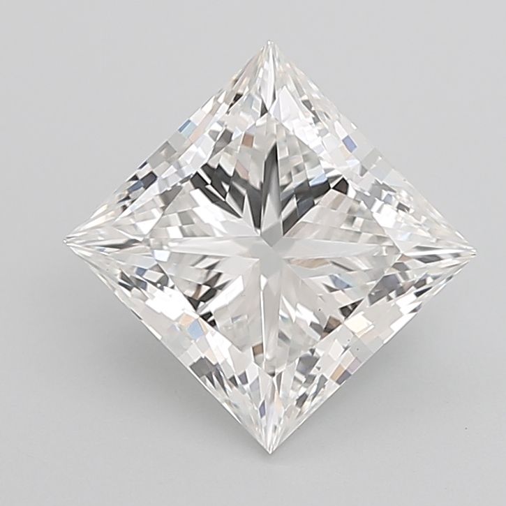4.01 Carat F-VS1 Princess Lab Diamond