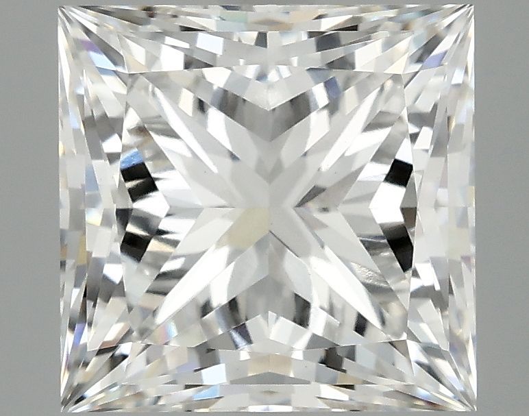 4.15 Carat F-VVS2 Princess Lab Diamond