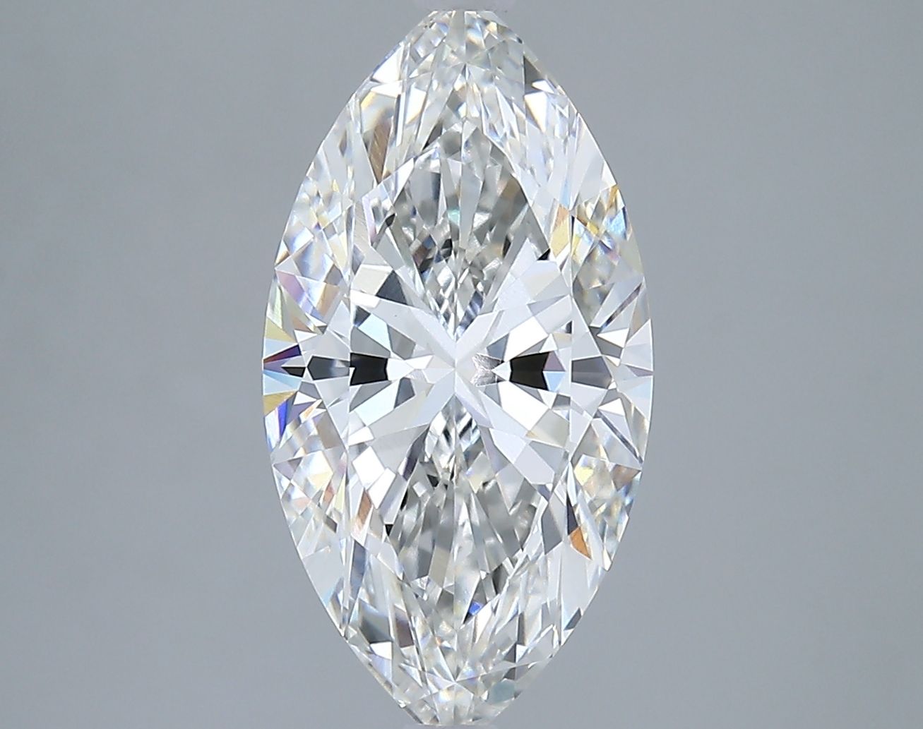 3.66 Carat F-VVS2 Marquise Lab Diamond