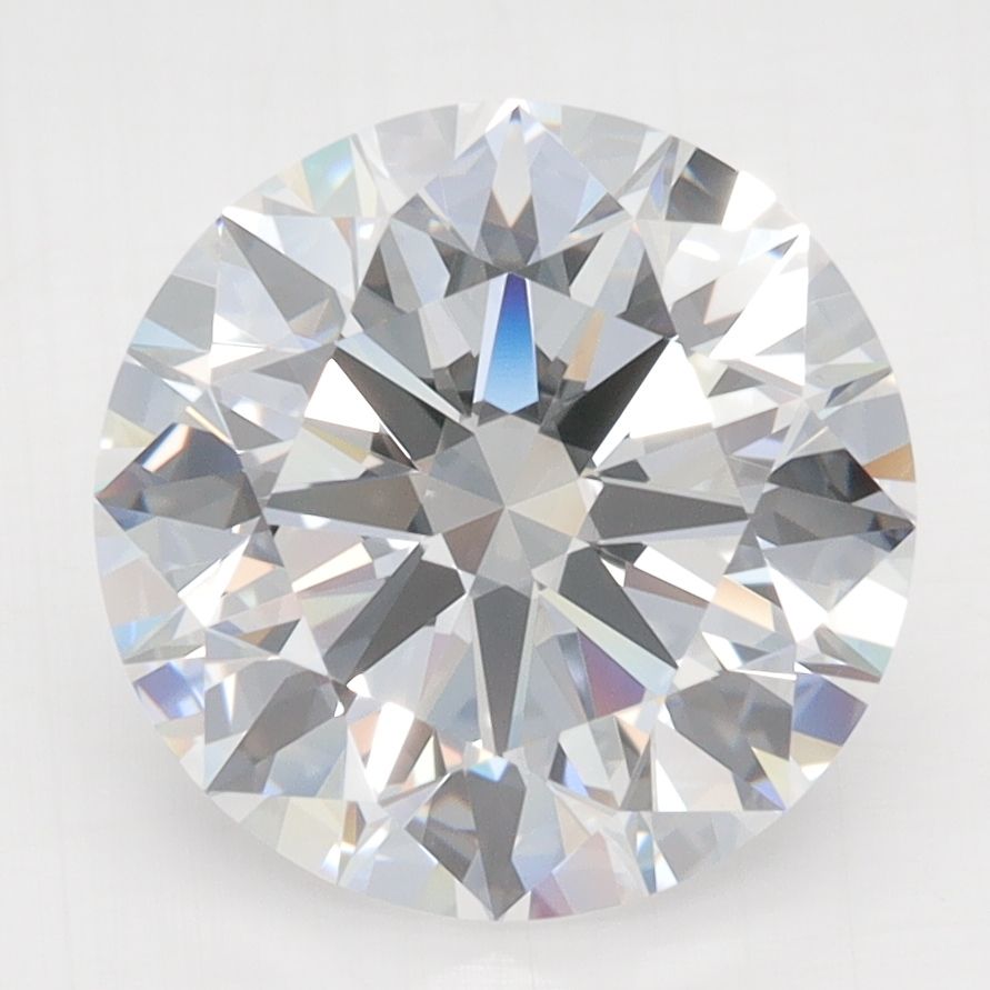 3.99 Carat D-VVS1 Round Lab Diamond