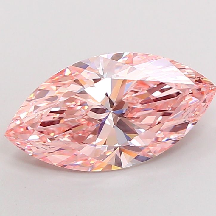 4.55 Carat Marquise Cut Fancy Pink