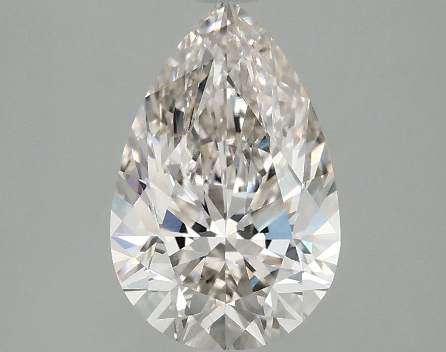 1.94 Carat H-VVS2 Pear Lab Diamond