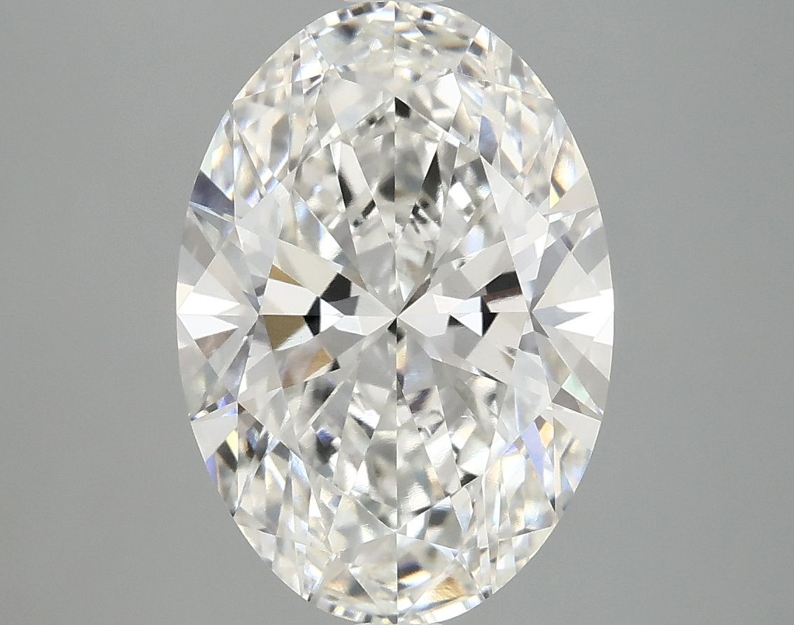 4.07 Carat G-VS1 Oval Lab Diamond