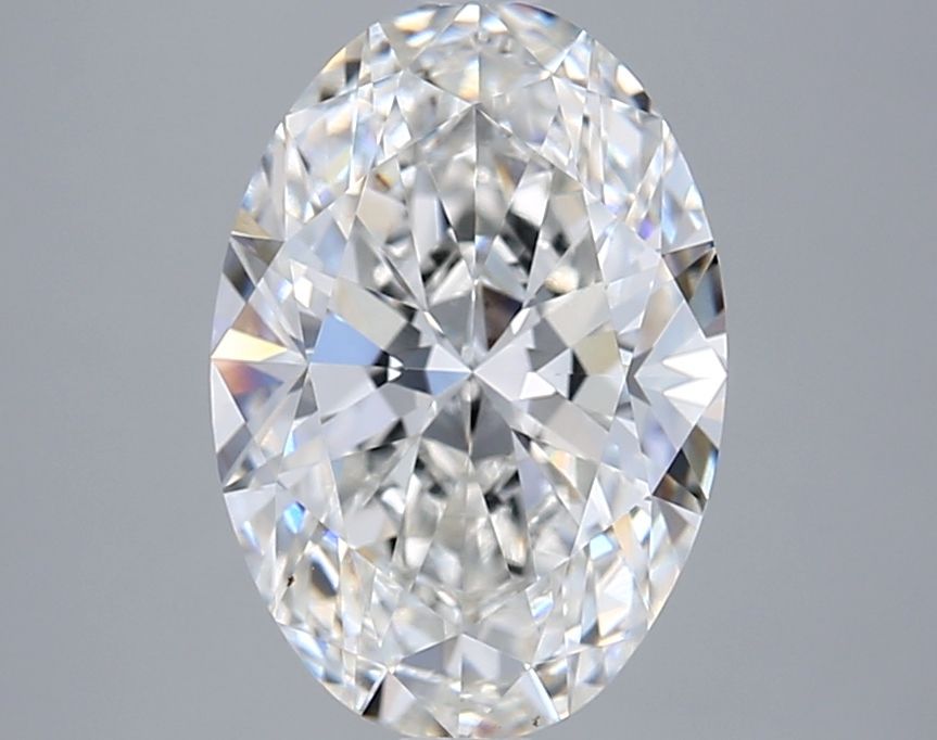 3.01 Carat F-VVS2 Oval Lab Diamond