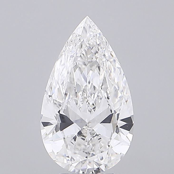 4.73 Carat E VS1 Pear Lab Diamond