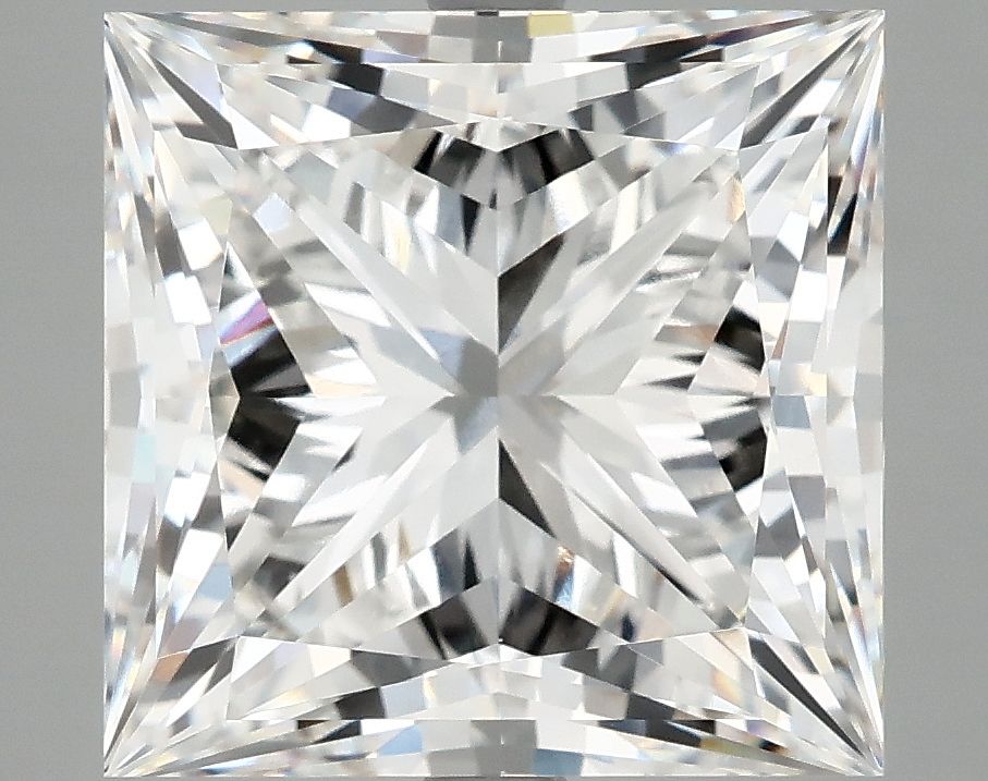 7.86 Carat E-VVS2 Princess Lab Diamond