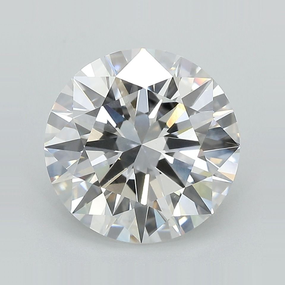4.52 Carat E-VVS2 Round Lab Diamond