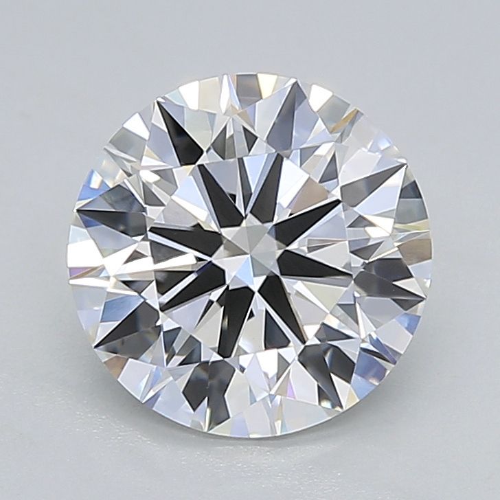2.01 Carat D-VVS2 Round Lab Diamond