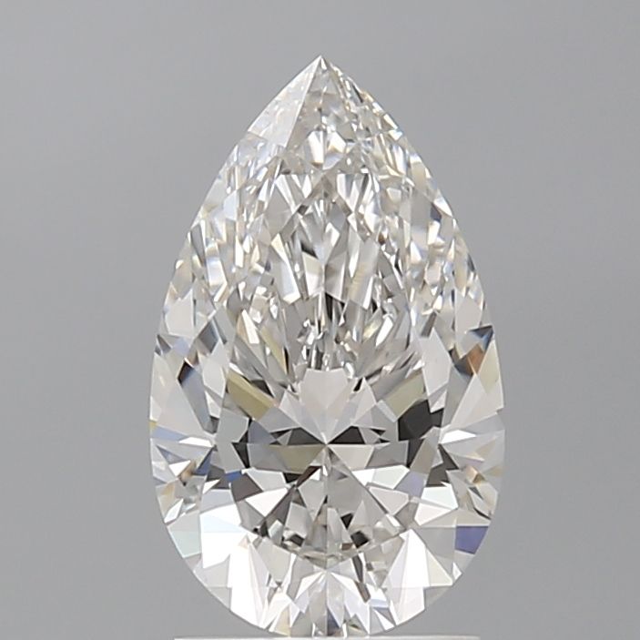 2.00 Carat G-VVS2 Pear Lab Diamond