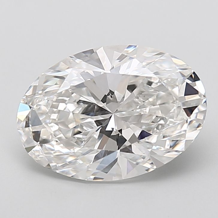 4.61 Carat E-VVS2 Oval Lab Diamond
