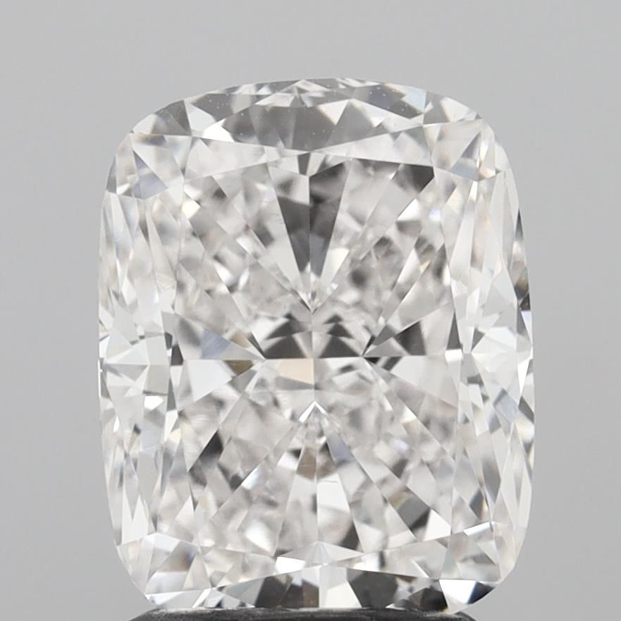 2.54 Carat G-VVS2 Cushion Lab Diamond
