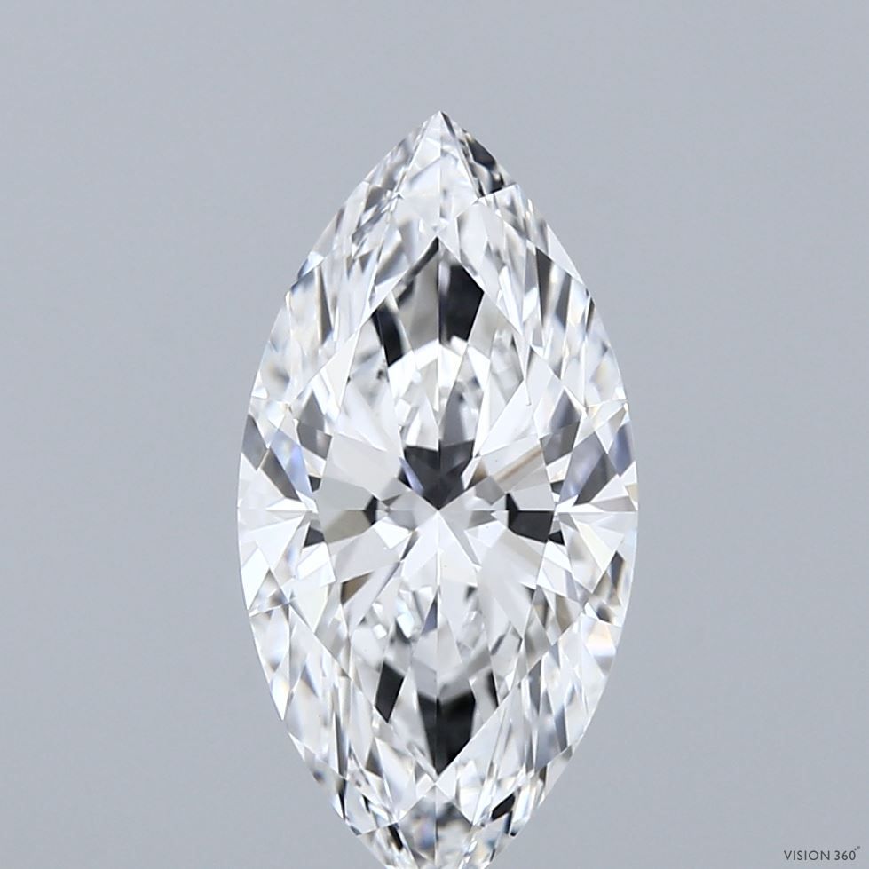 2.51 Carat E-VVS2 Marquise Lab Diamond