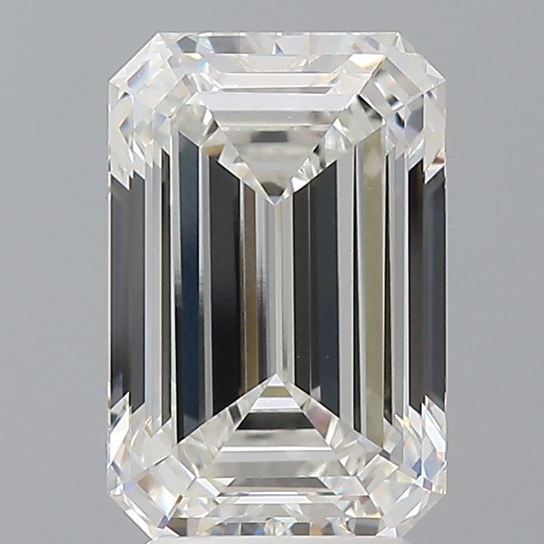 3.60 Carat F-VVS2 Emerald Lab Diamond