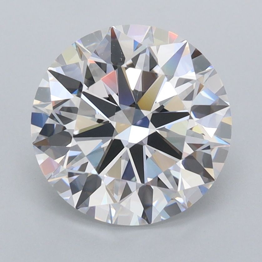 2.52 Carat D-FL Round Lab Diamond