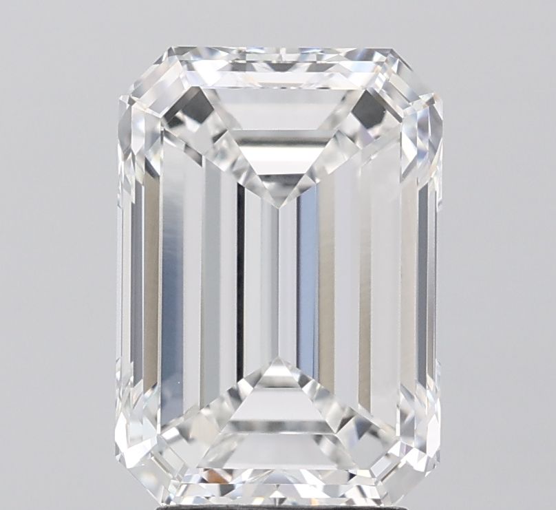 4.00 Carat F-VVS2 Emerald Lab Diamond