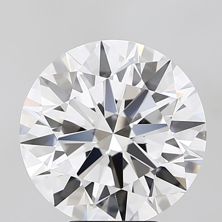 4.67 Carat D-IF Round Lab Diamond