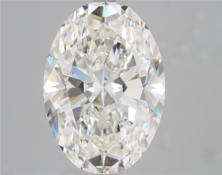 10.04 Carat G VVS2 Oval Lab Diamond