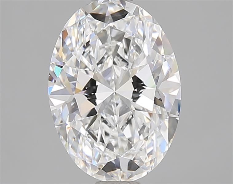 2.52 Carat E-VVS2 Oval Lab Diamond