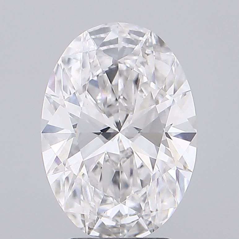 3.39 Carat F-VS1 Oval Lab Diamond