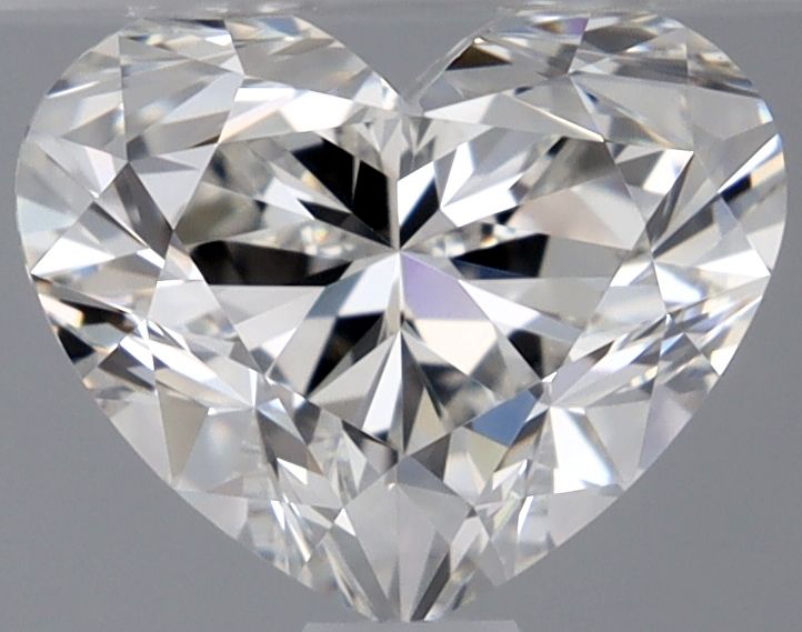 1.00 Carat D-VVS2 Heart Cut Diamond