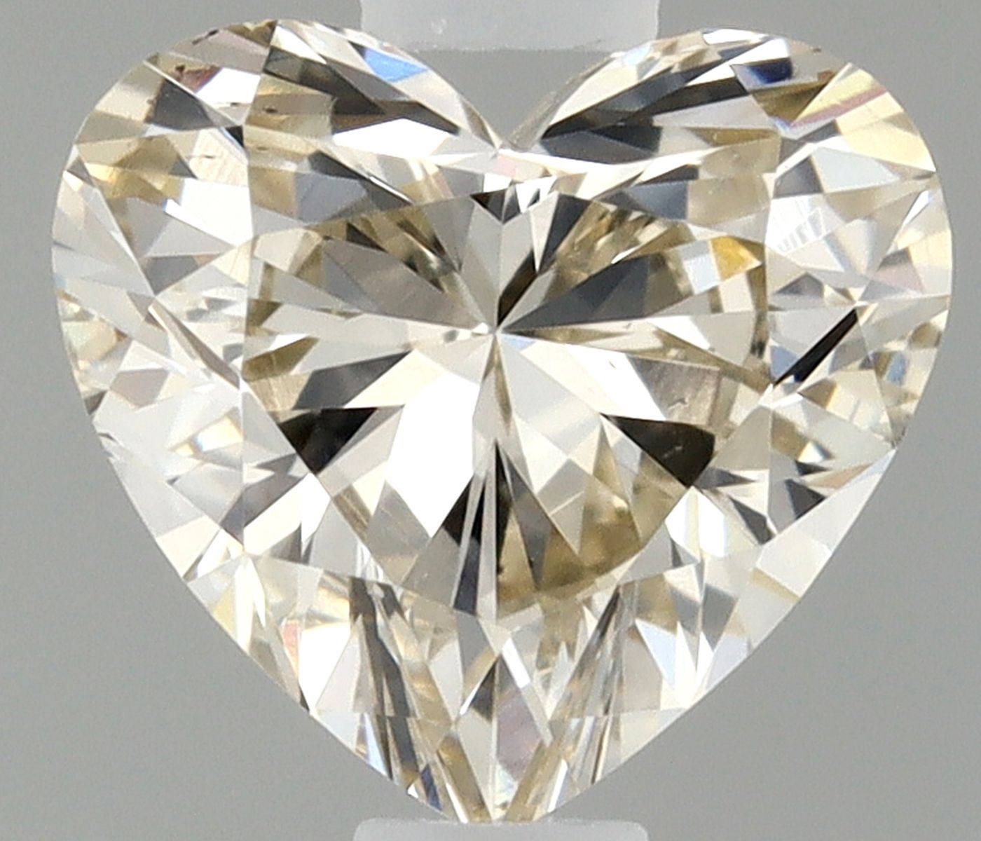 0.42 Carat K-VS2 Heart Cut Diamond