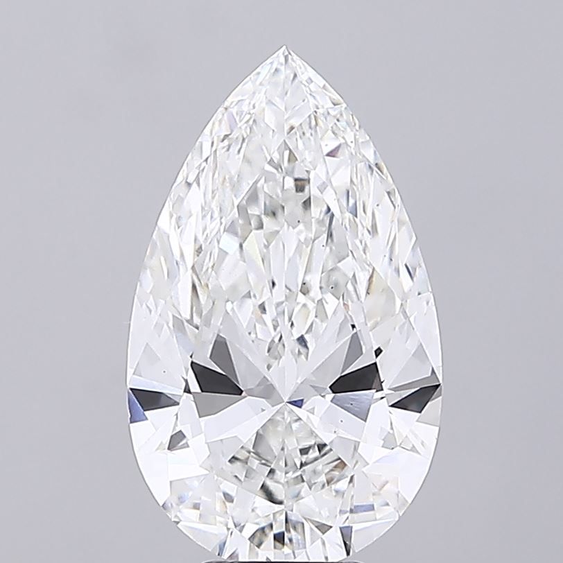 7.03 Carat F-VS1 Pear Lab Diamond