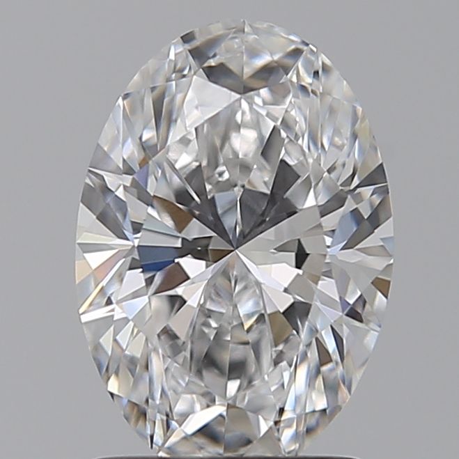 1.50 Carat D-VVS2 Oval Lab Diamond