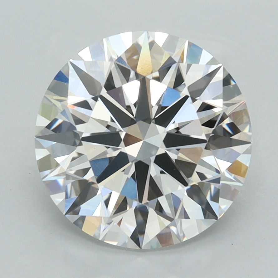 3.50 Carat D-VVS2 Round Lab Diamond