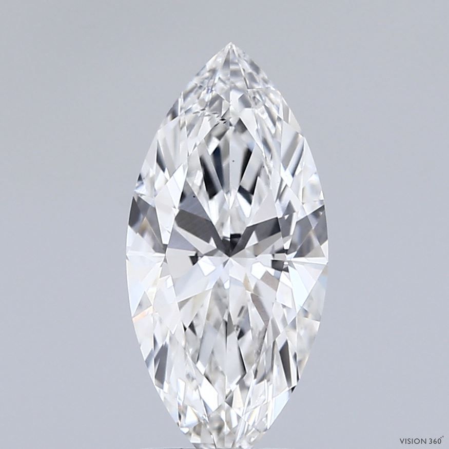 1.59 Carat F-VS1 Marquise Lab Diamond
