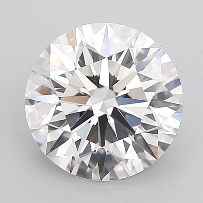 3.02 Carat D-VVS1 Round Lab Diamond