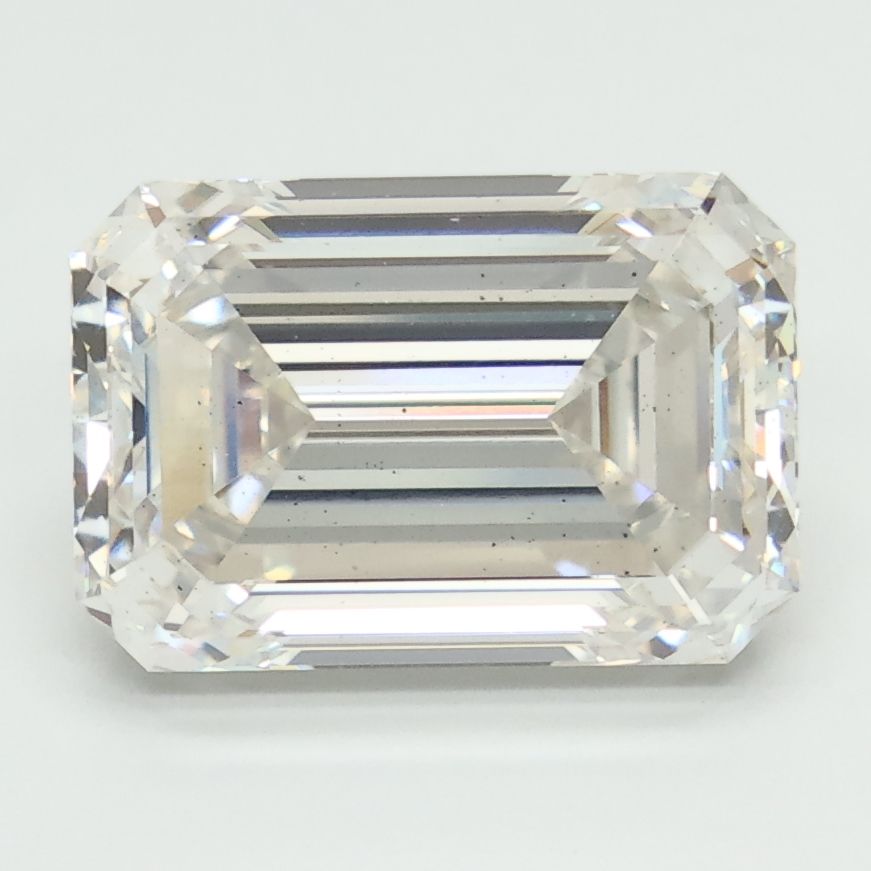 5.06 Carat F-SI1 Emerald Lab Diamond