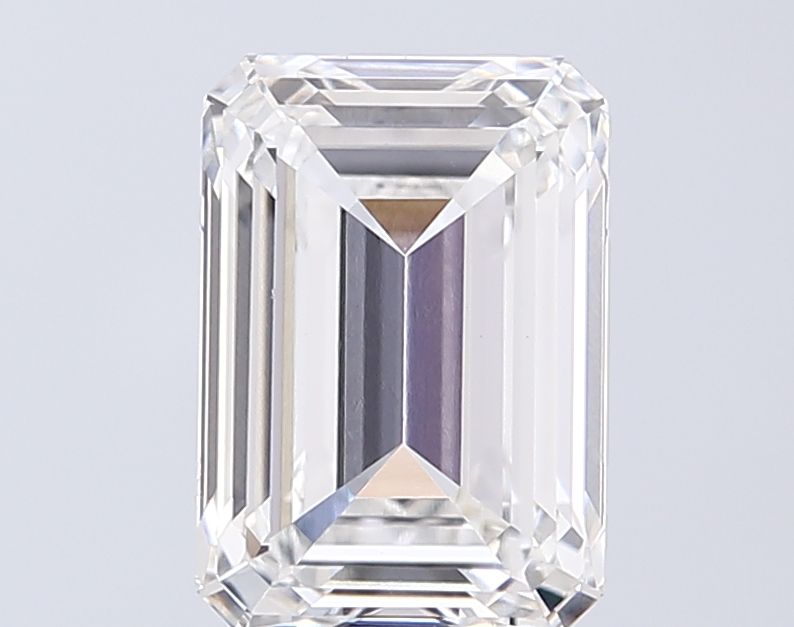 3.81 Carat E-VVS2 Emerald Lab Diamond