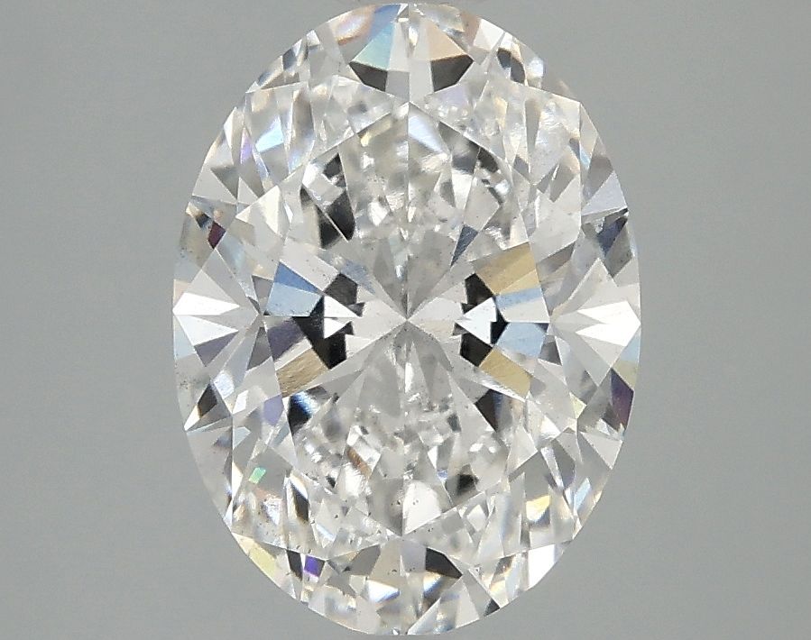 2.58 Carat F-SI1 Oval Lab Diamond