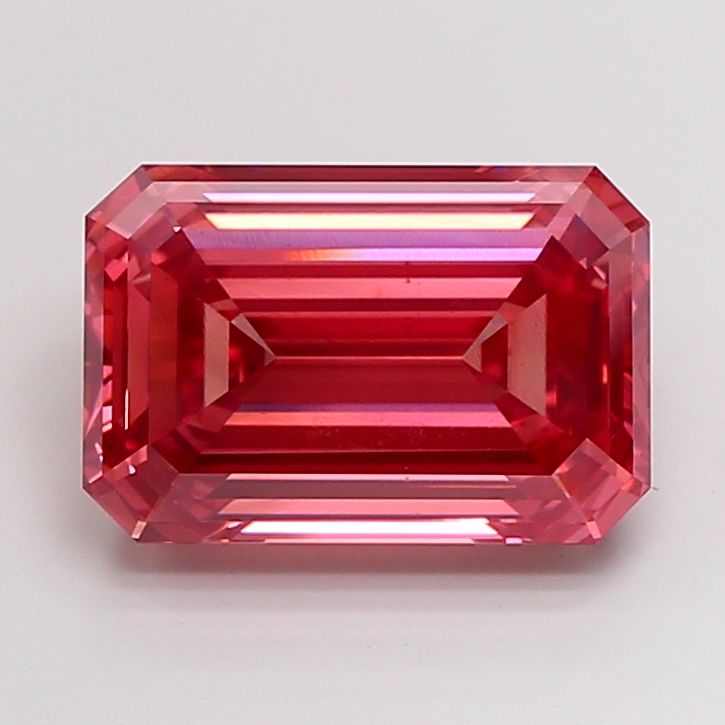 10.08 Carat Pink VS1 Emerald Lab Diamond