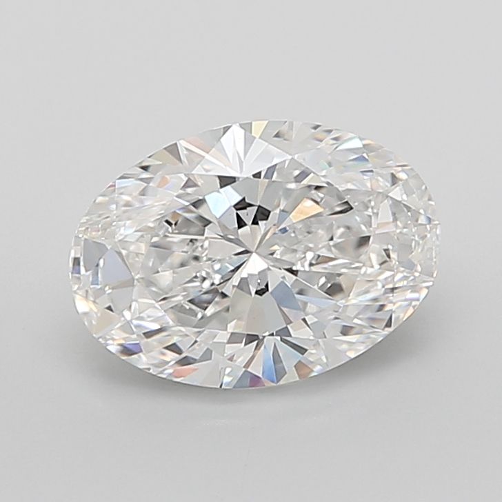 4.05 Carat E-VVS2 Oval Lab Diamond