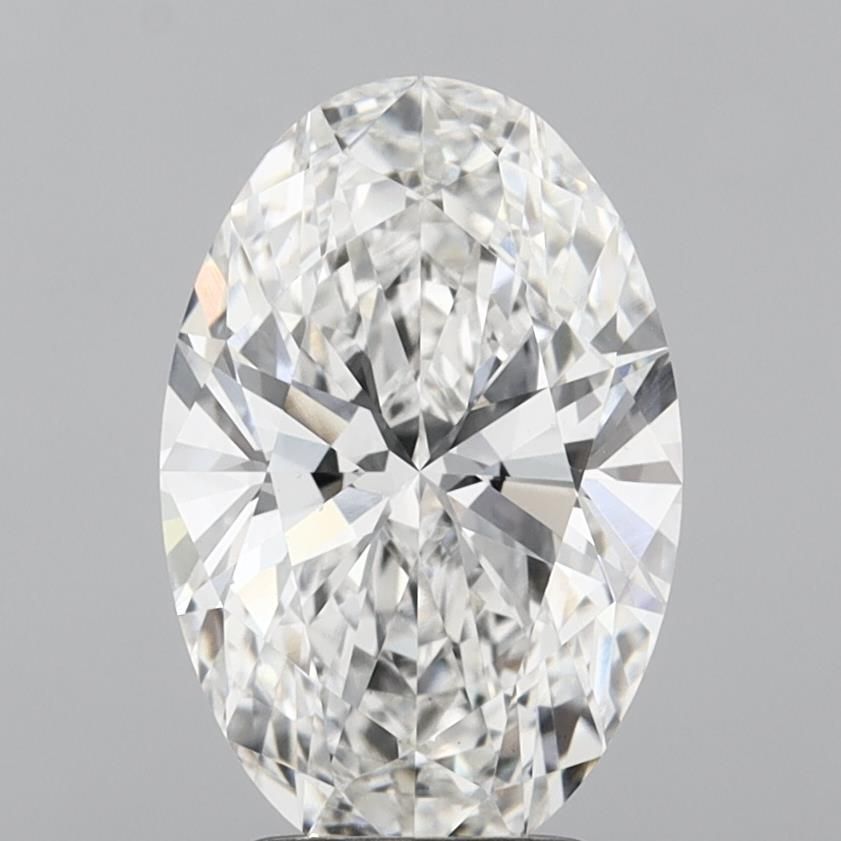 3.00 Carat E-VS2 Oval Lab Diamond