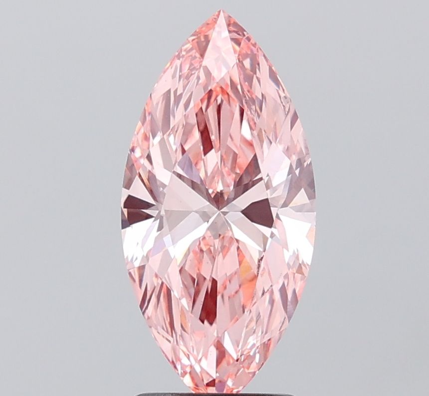 2.00 Carat Marquise Cut Fancy Pink