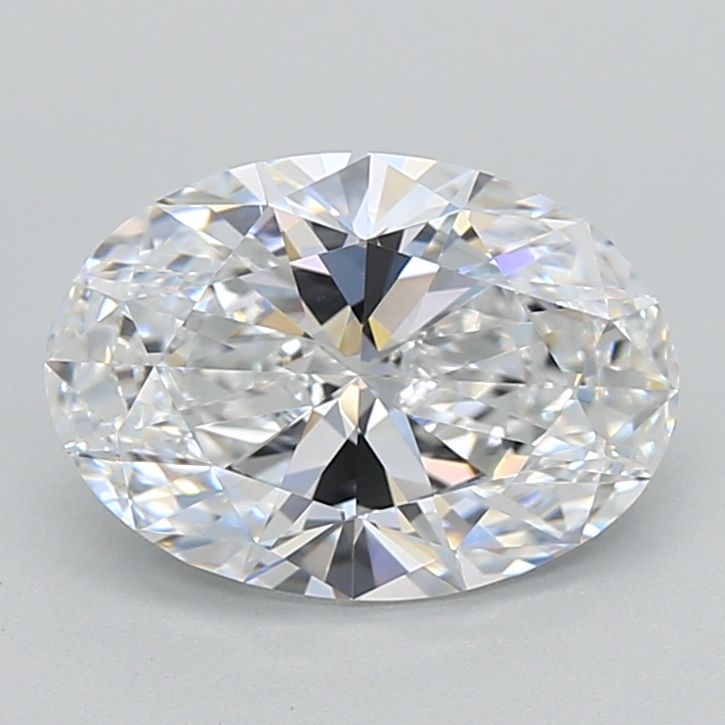 2.11 Carat D-VVS1 Oval Lab Diamond