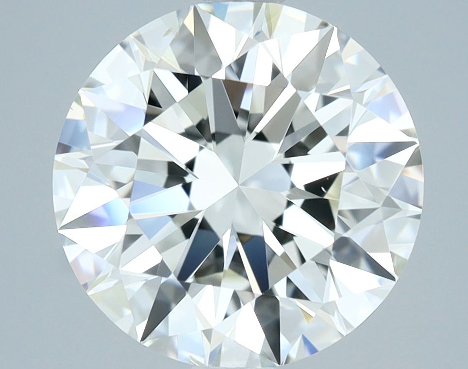 3.01 Carat H-VS2 Round Cut Diamond