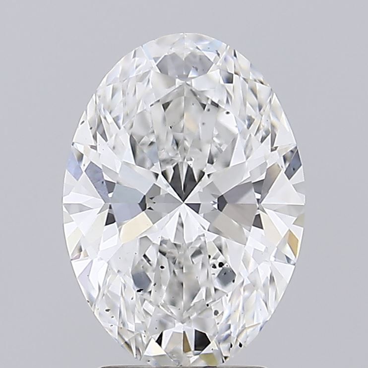 2.03 Carat E-SI1 Oval Lab Diamond