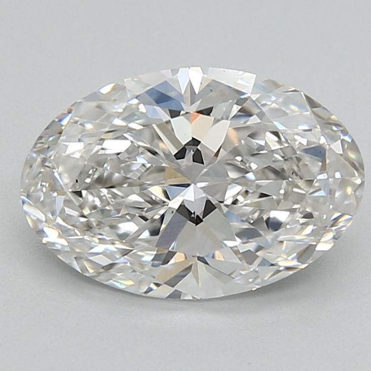 1.44 Carat F-VS1 Oval Lab Diamond