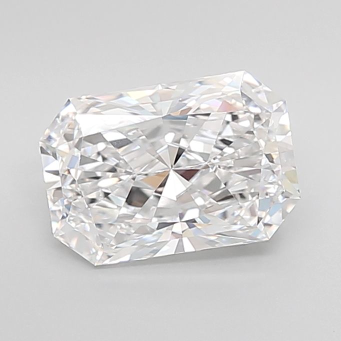 3.14 Carat D-IF Radiant Lab Diamond