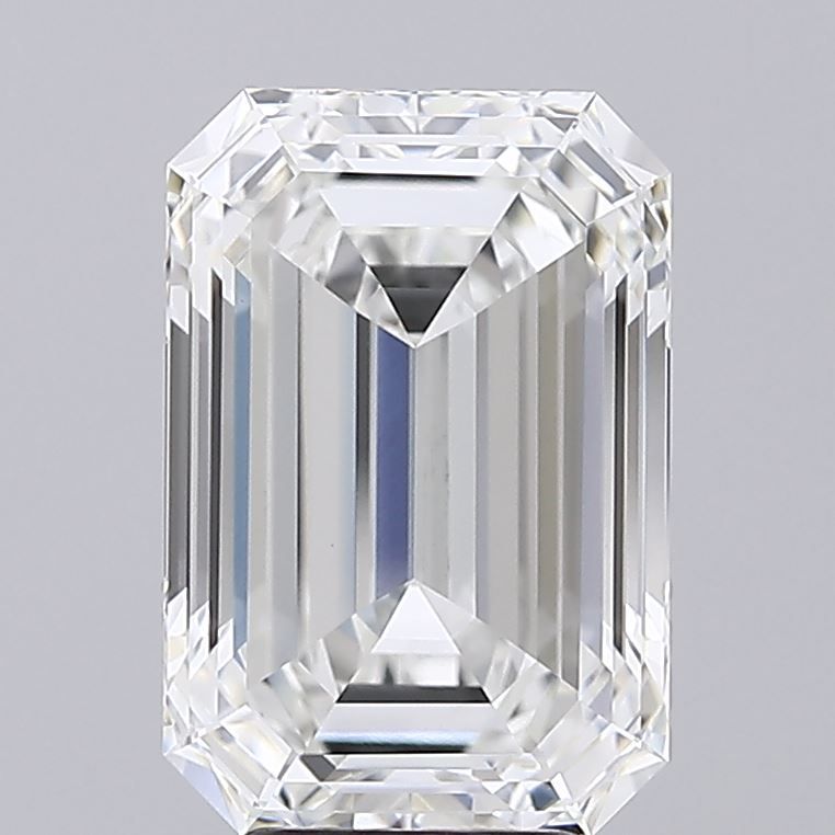5.10 Carat F-VVS2 Emerald Lab Diamond