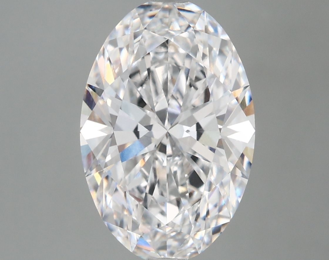 4.04 Carat D-VVS2 Oval Lab Diamond
