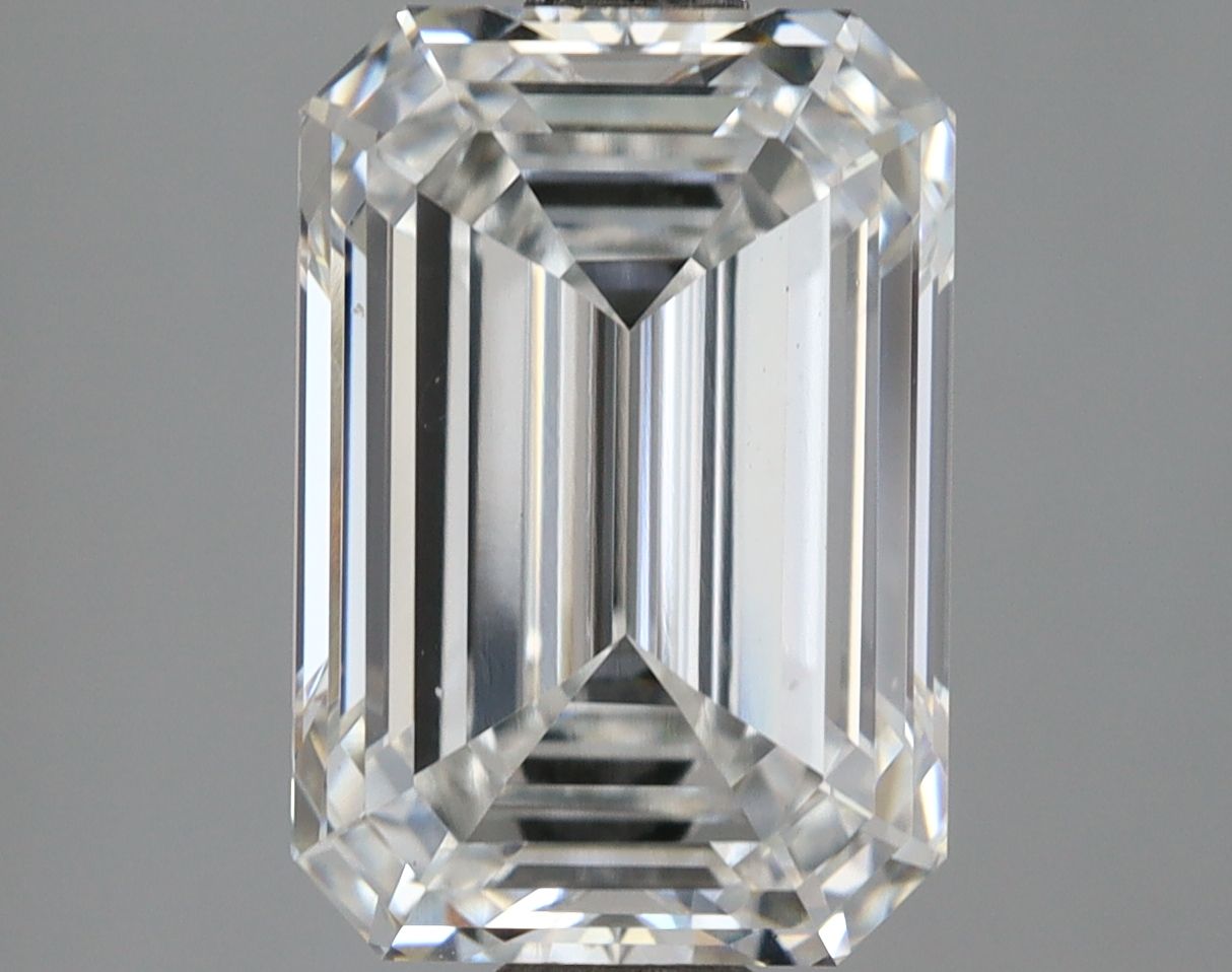3.22 Carat F-VVS1 Emerald Lab Diamond